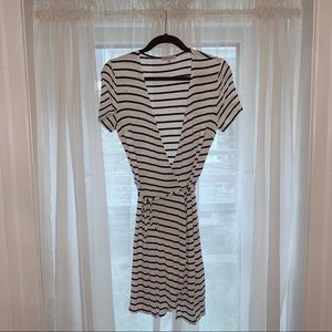 Casual Wrap Dress